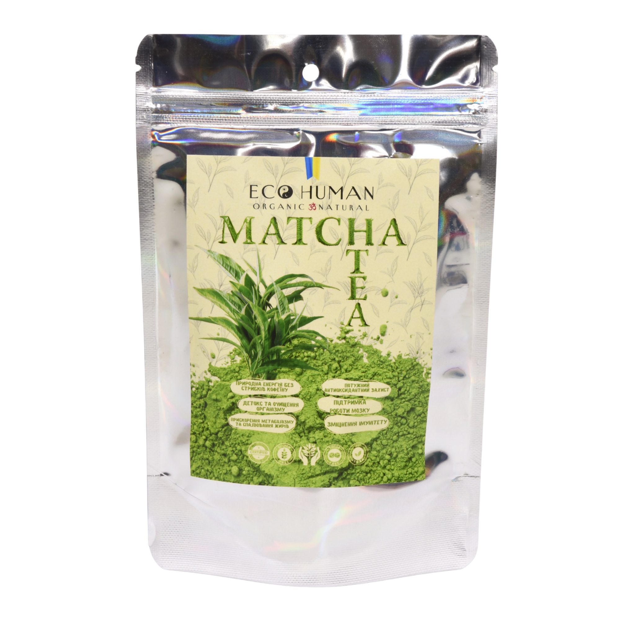 Matcha Ceremonial Premium, EcoHuman, 50 grams