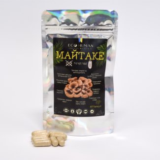 Maitake, Maitake, EcoHuman, 500 mg, 60 capsules