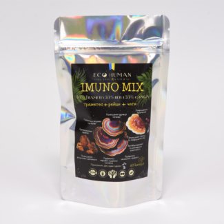 Immuno Mix (Trametes + Reishi + Chaga), Imuno Mix (Trametes + Reishi + Chaga), EcoHuman, 500 mg, 60 capsules