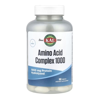Комплекс Амінокислот, Amino Acid Complex, KAL, 1000 мг, 100 таблеток