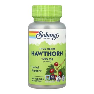 Глід, Hawthorn Berry, Solaray, 525 мг, 100 вегетаріанських капсул