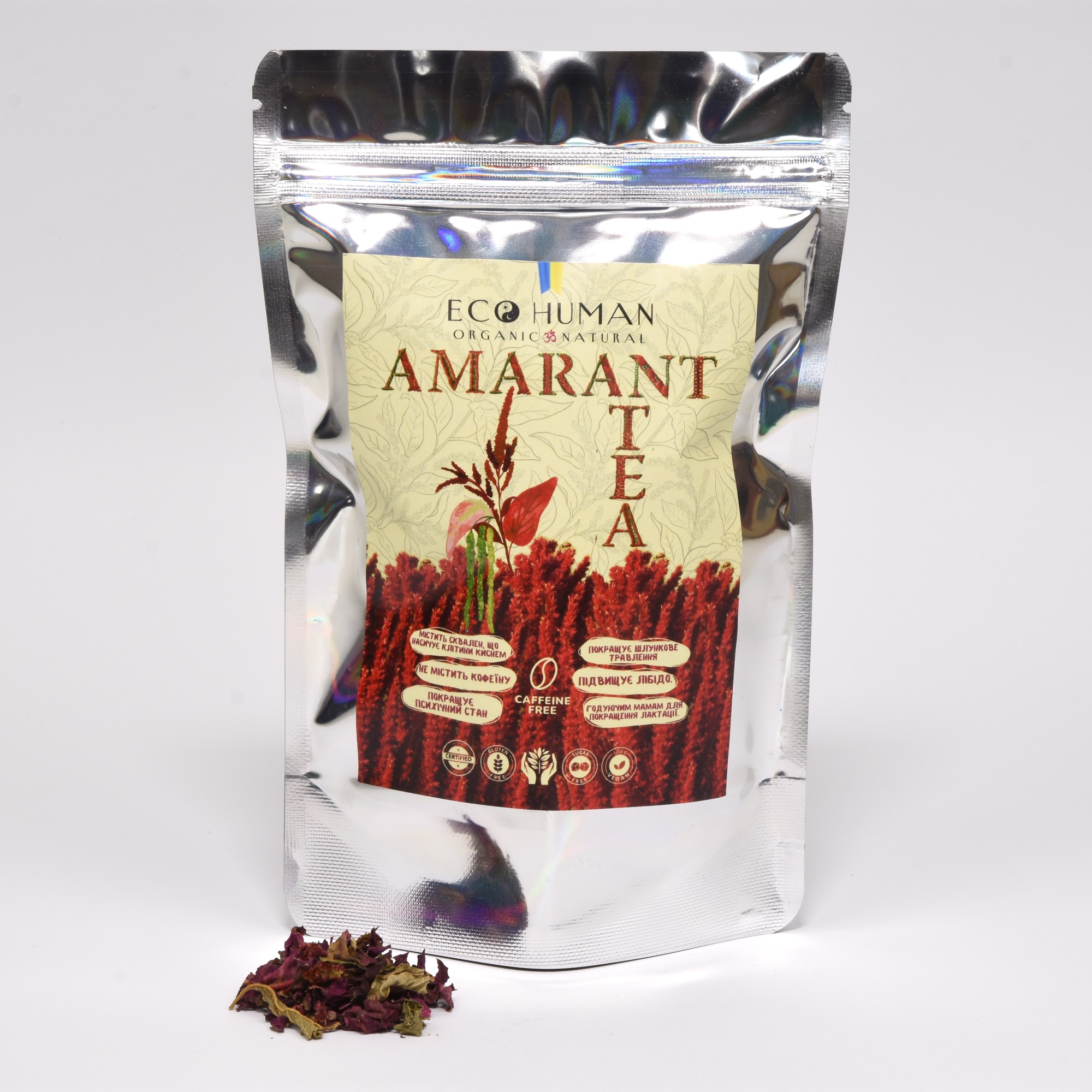 Amaranth Herbal Tea, Amaranth Herbal Tea, EcoHuman, 30 grams
